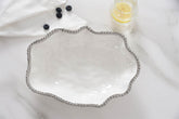 Salerno Serving Bowl - Silver